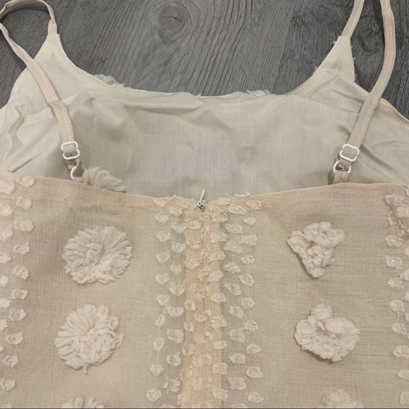 Anna Mini Dress in Beige - Picture 13 of 13